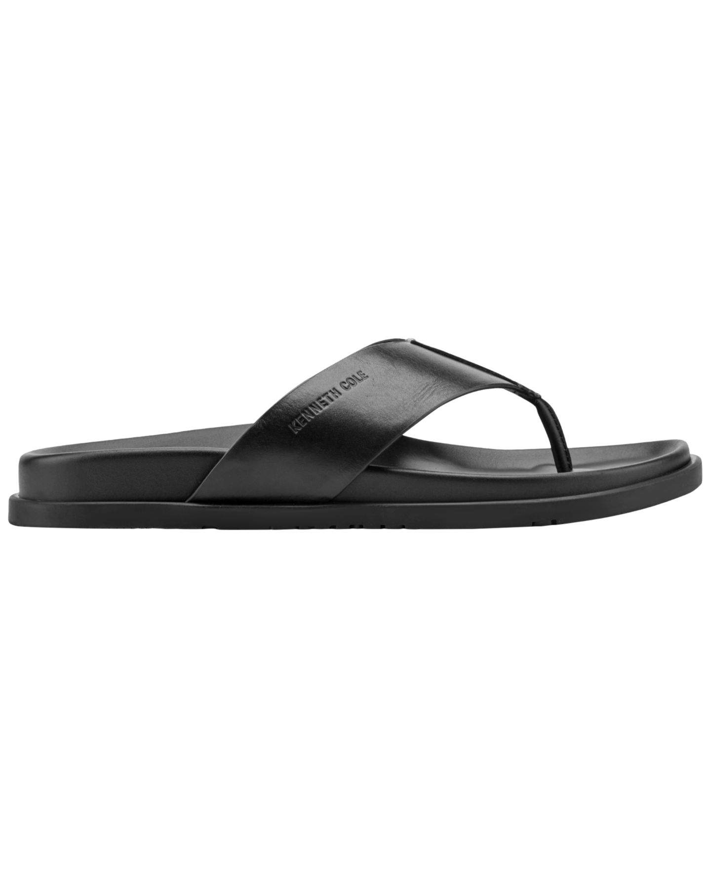 Мужские сандалии Kenneth Cole New York Worly Thong, цвет: Чёрный — фото 2
