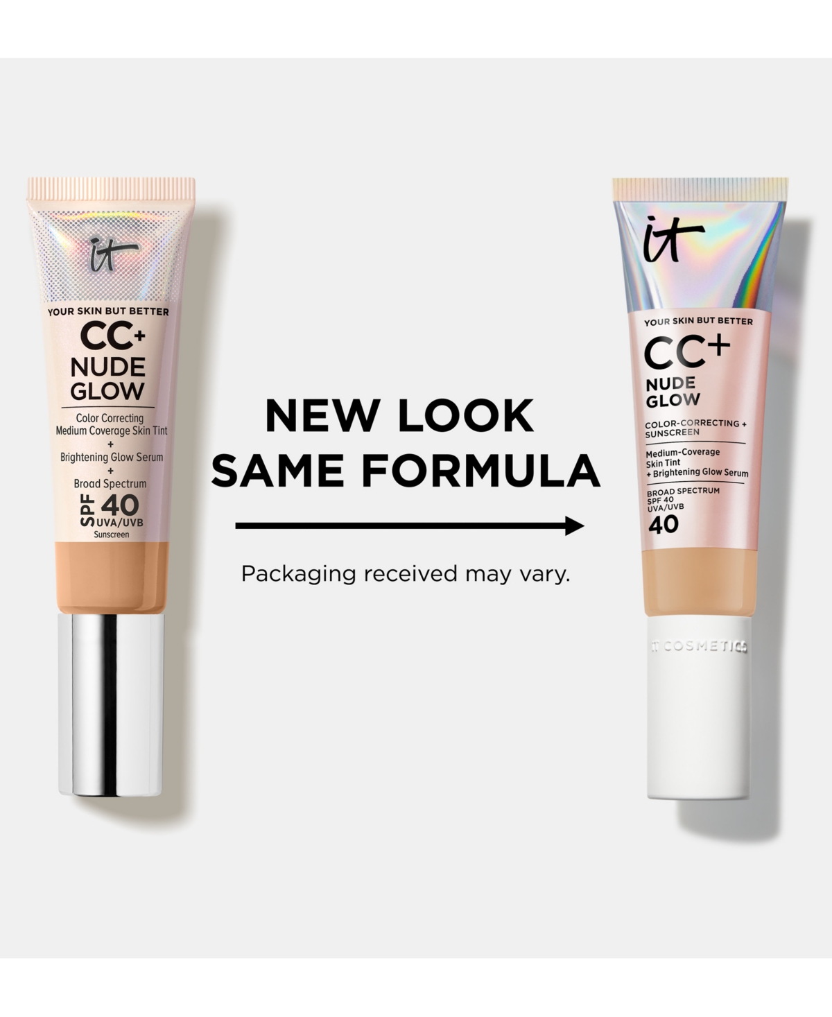 It Cosmetics Cc+ Nude Glow Lightweight Foundation + Serum Spf 40