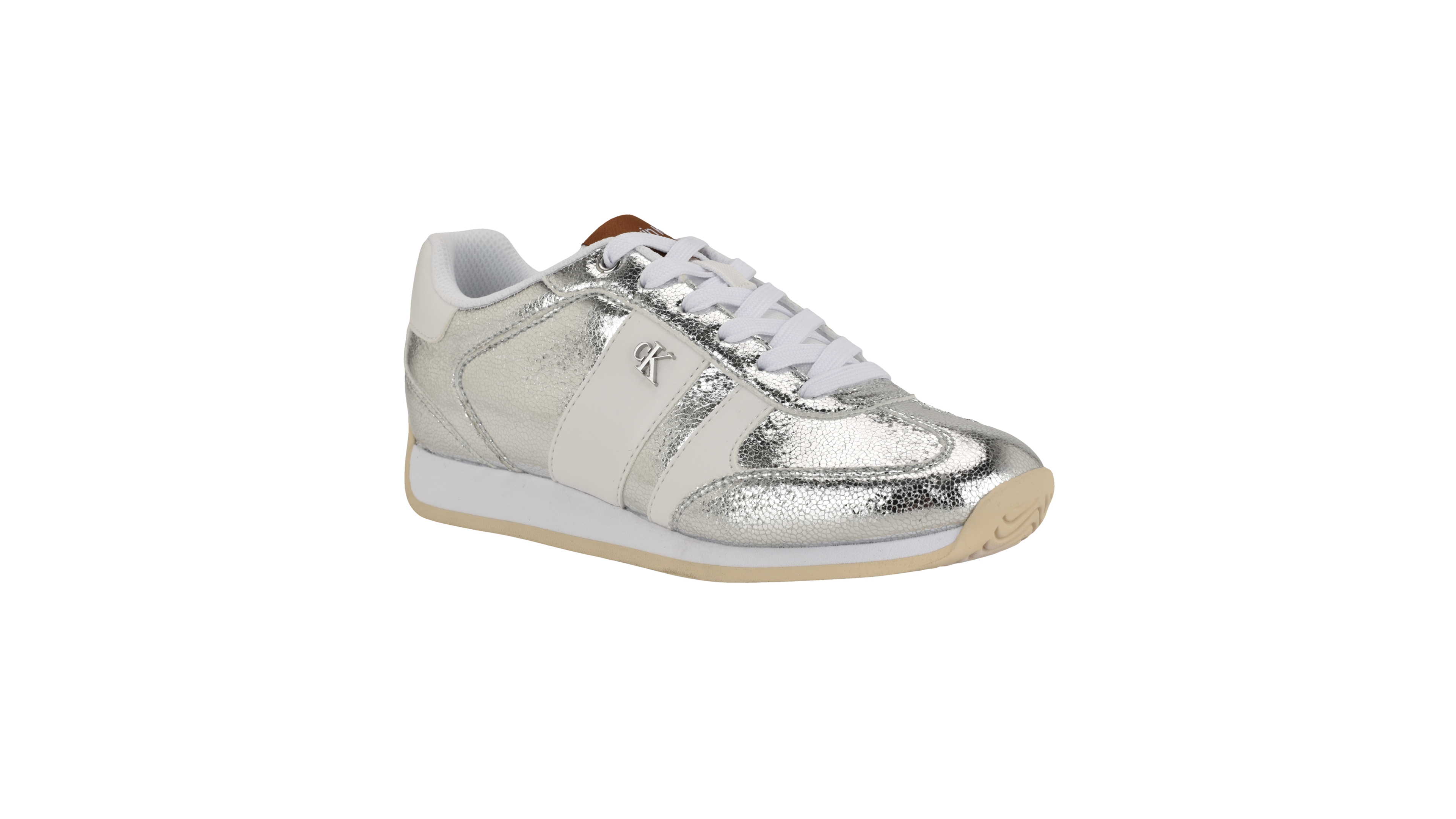 Calvin Klein Women's Anora Round Toe Lace-Up Sneakers