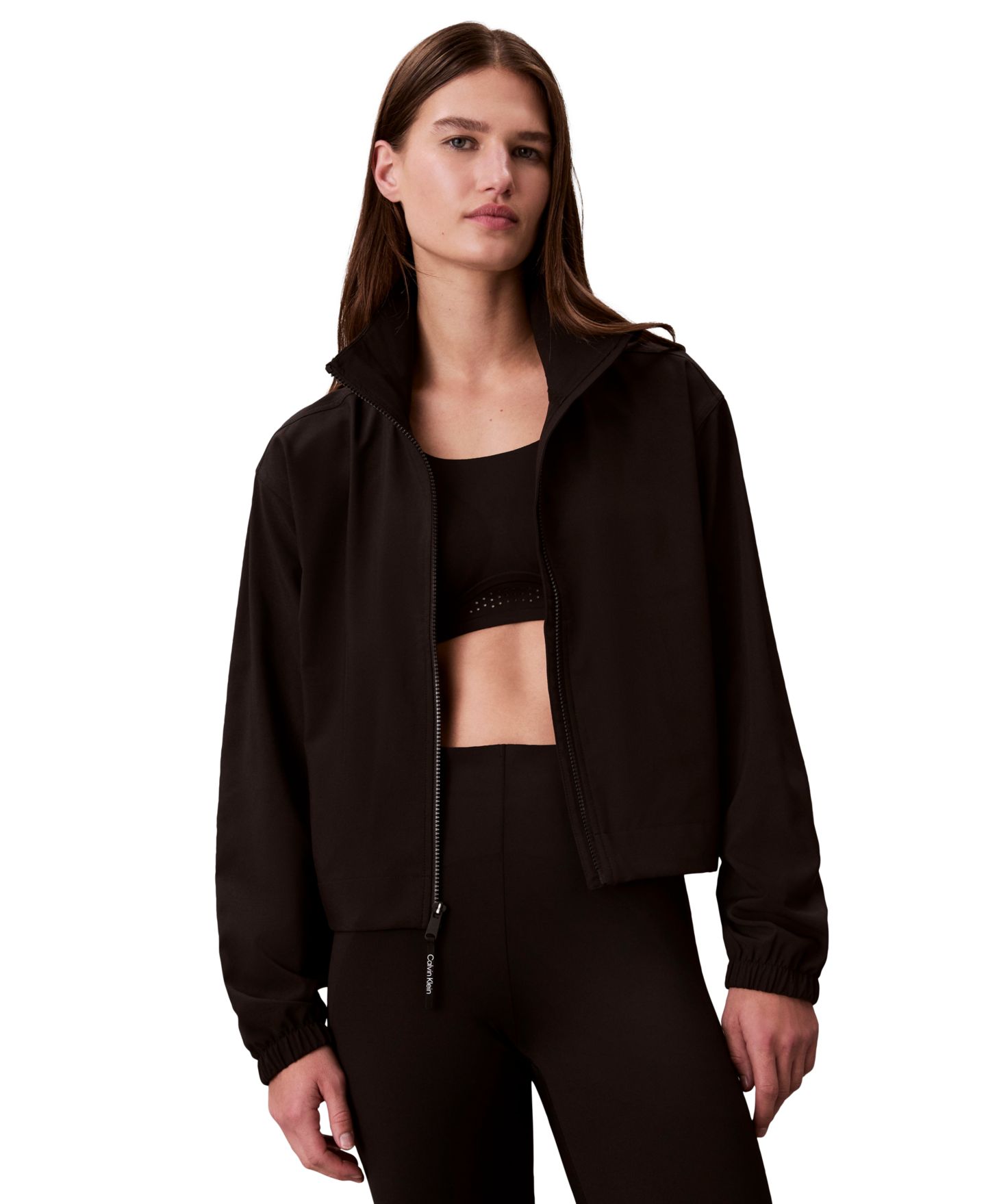 Женская куртка Calvin Klein Performance Modern Sport Full-Zip Windbreaker — фото 1