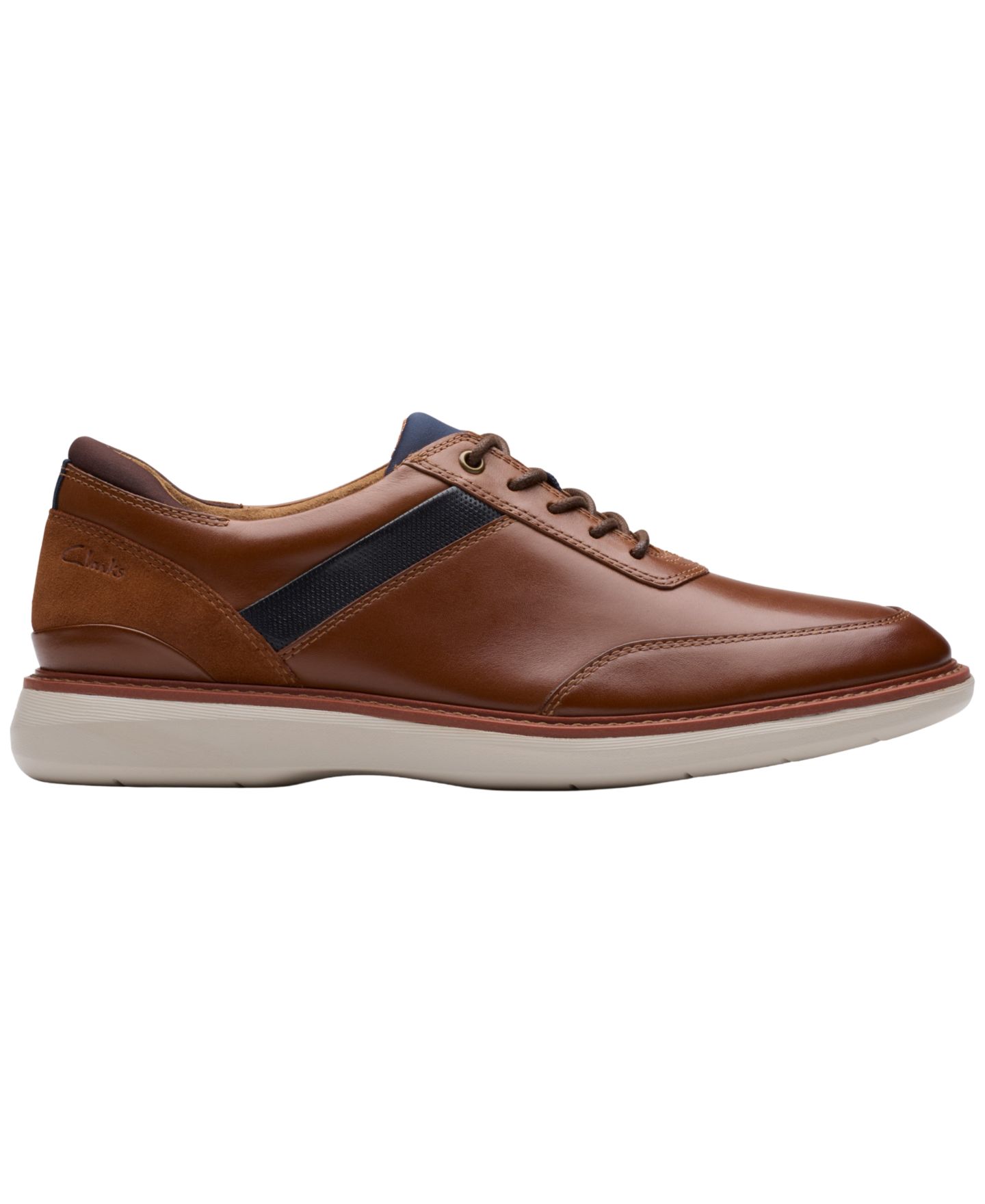 Мужские кроссовки Clarks Brantin Style Lace-Up, цвет: Коричневый — фото 2
