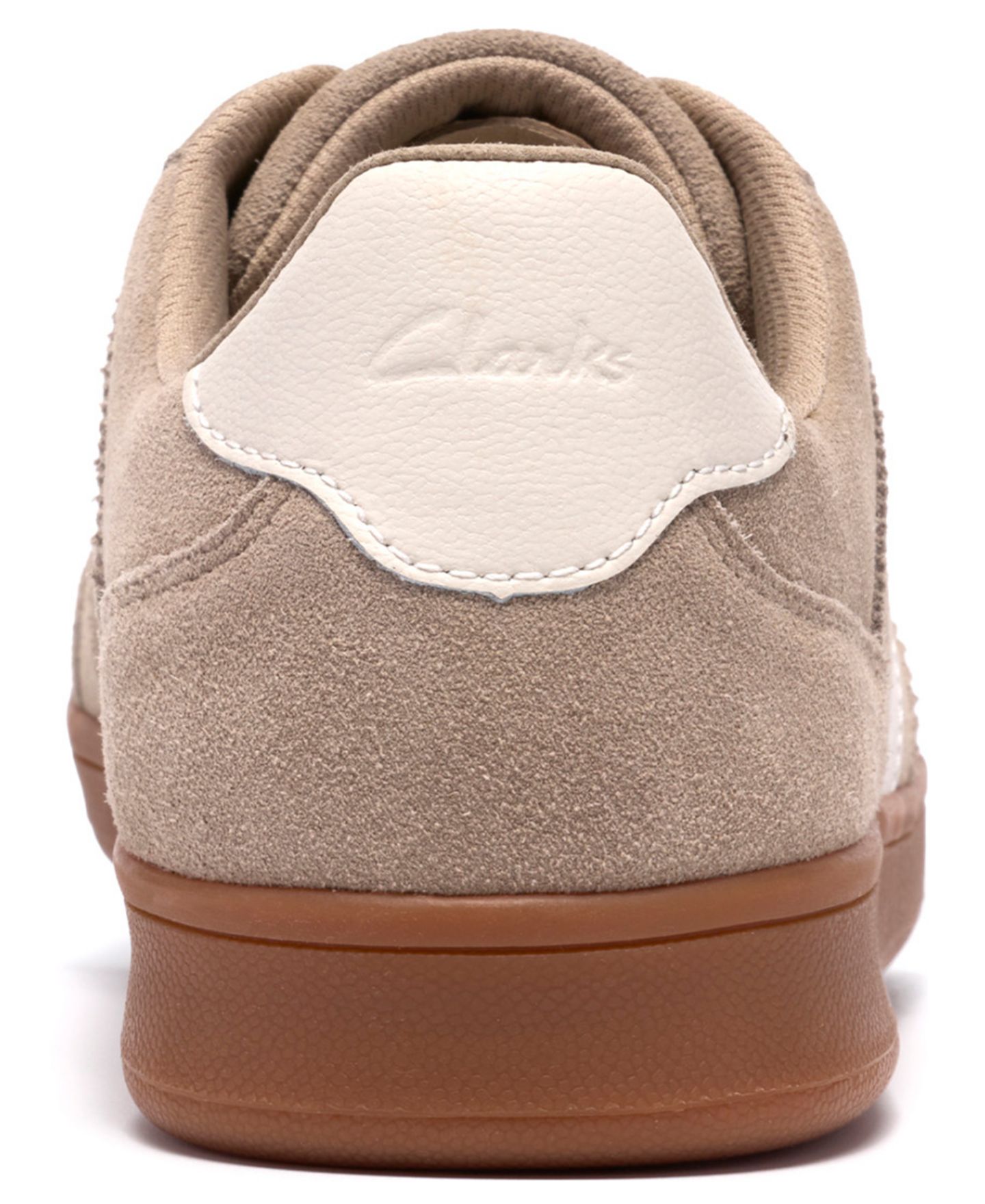 Мужские кроссовки Clarks Seco на шнуровке Speed, цвет: Тёмный песочный замшевый — фото 3