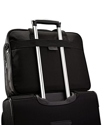 Samsonite ballistic expandable toploader laptop on sale briefcase