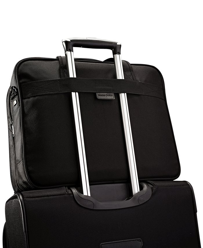 Samsonite Ballistic Expandable Toploader Laptop Briefcase - Macy's