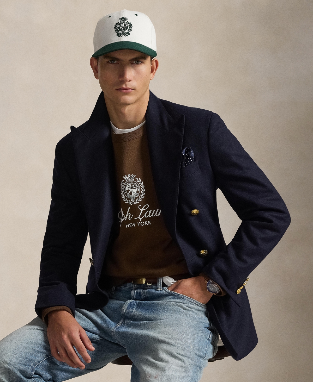 Polo Ralph Lauren Men's Relaxed-Fit Graphic Sweatshirt