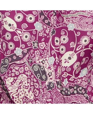 Women's Etoile Pink Printed Crepe Cescott Midi Dress