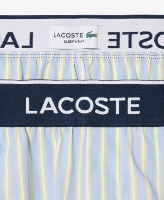 Men's Loungewear Striped Straight-Fit Shorts