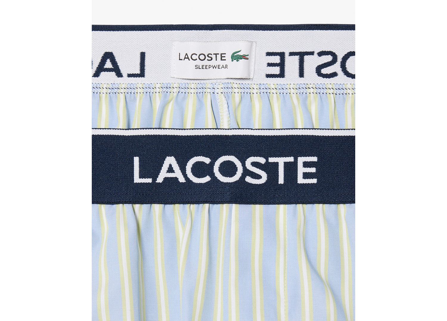 Men's Loungewear Striped Straight-Fit Shorts