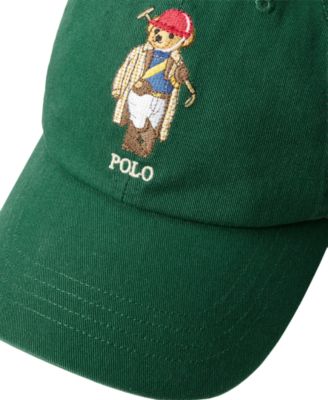 Men's Polo Bear Twill Ball Cap