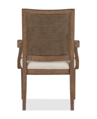 Alverton 38" Wood Arm Chair