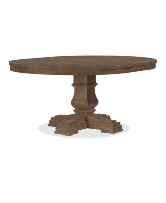Alverton 54" Wood Round Dining Table