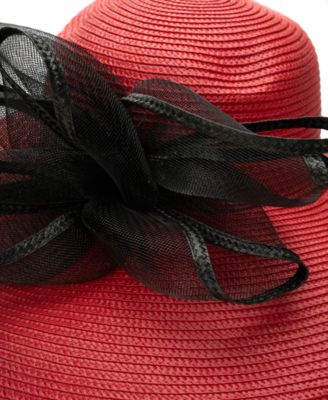 Extra Wide Brim Crinoline Hat