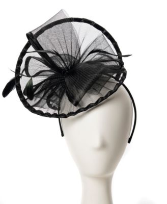 Sheer Pleated Fascinator Hat