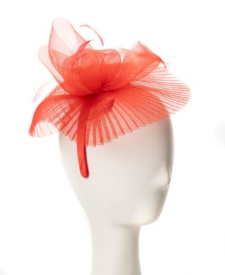 Feather Flower Net Fascinator Hat