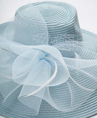 Romantic Profile Crinoline Hat