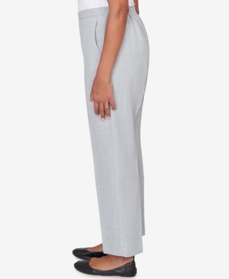 Petite Al Fresco Tailored Flat Front  Short Length Pants