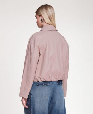 Women's Draped Zip Jacket