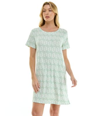 Women's Short-Sleeve Sleep Shirt