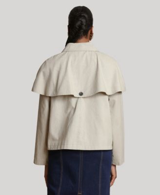 Women's Cropped Cape Jacket