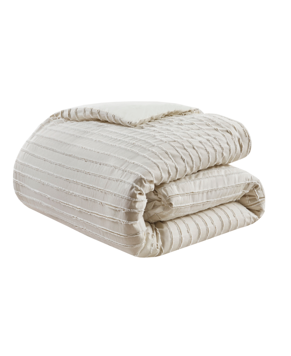 Madison Park Signature Essence Oversized Cotton Clipped Jacquard -Pc. Comforter Set