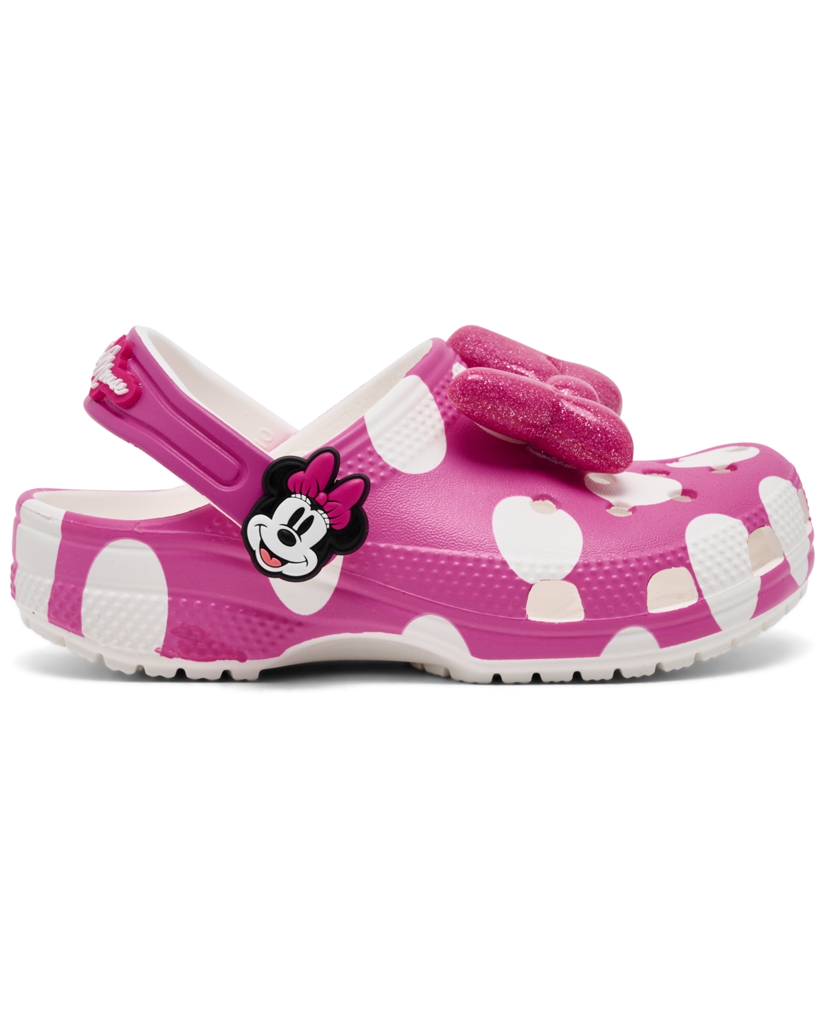 Crocs x Disney Toddler Girls Minnie Mouse Classic Clogs from Finish Line