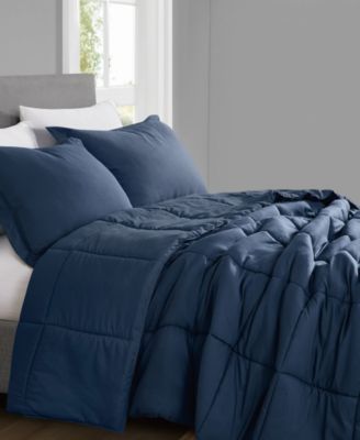 Everyday Reversible 3-Pc. Comforter Set, Full/Queen