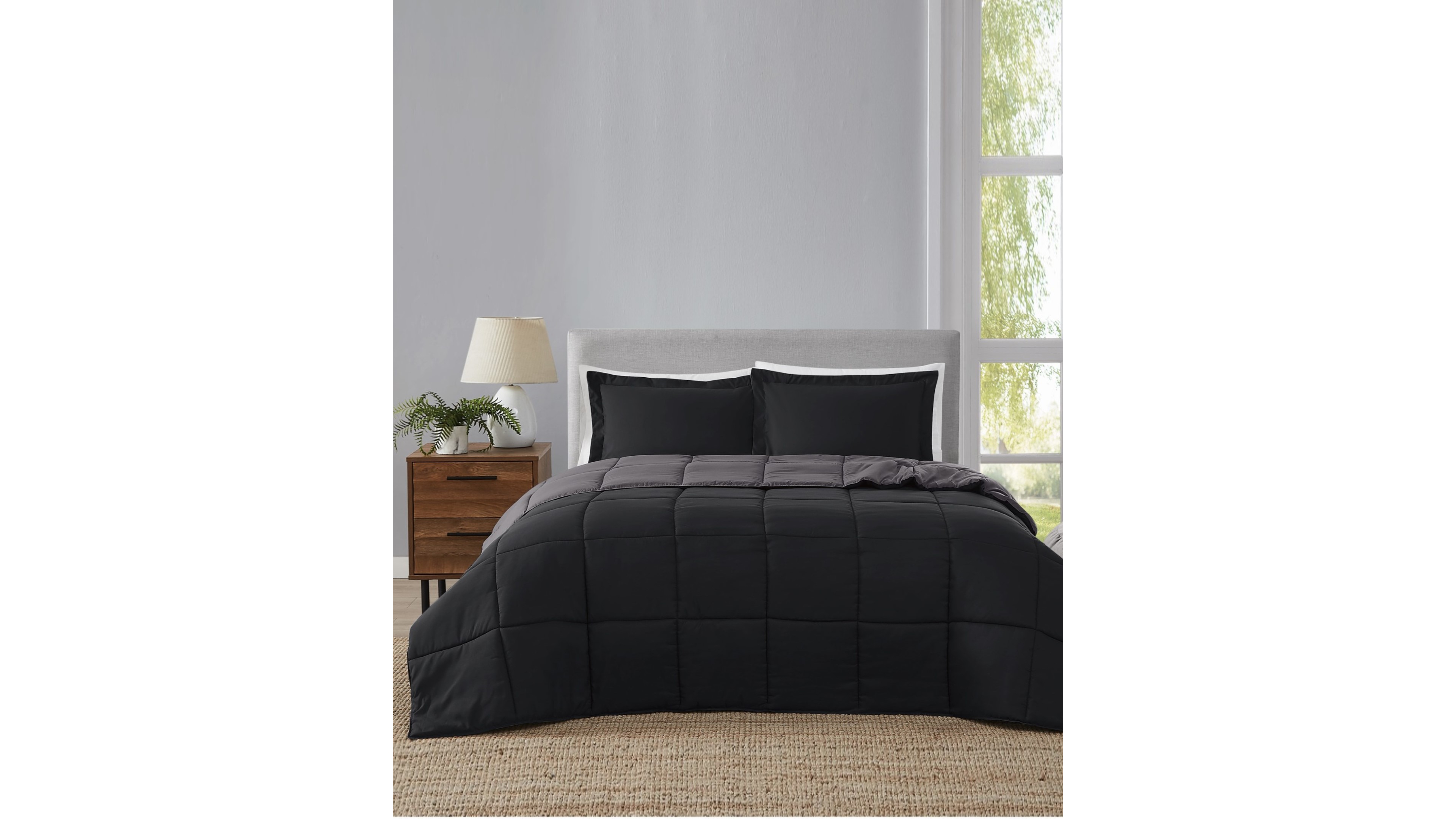 Truly Soft Everyday Reversible 3-Pc. Comforter Set, King