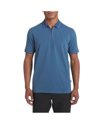 Men's Duke Cotton Zip Polo