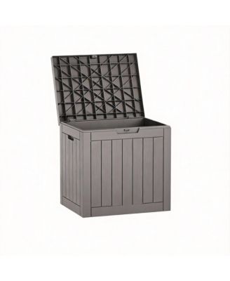 31 Gallon Patio Storage Box, Waterproof & UV Resistant, Multi-Use