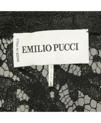 Women's Black Lace Zip-Up Jacket