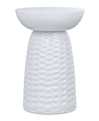 Boyd 13" Mango Wood Solid Accent Table