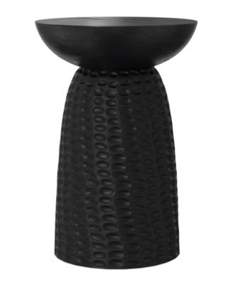 Boyd 16" Mango Wood Solid Tall Accent Table