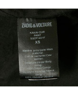 Women's Black Studded Leather Kawai Biker Jacket