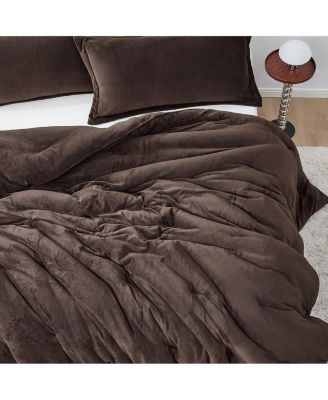 Warmer than Warm - Oversized Comforter Set - Hot Fudge