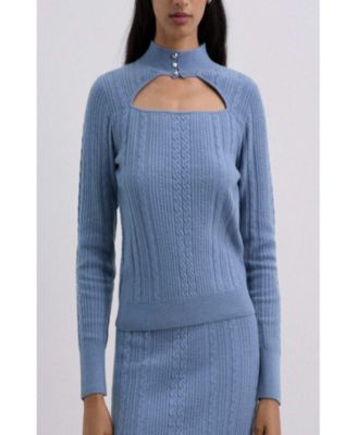 Women's Butbraidopenset Jumper