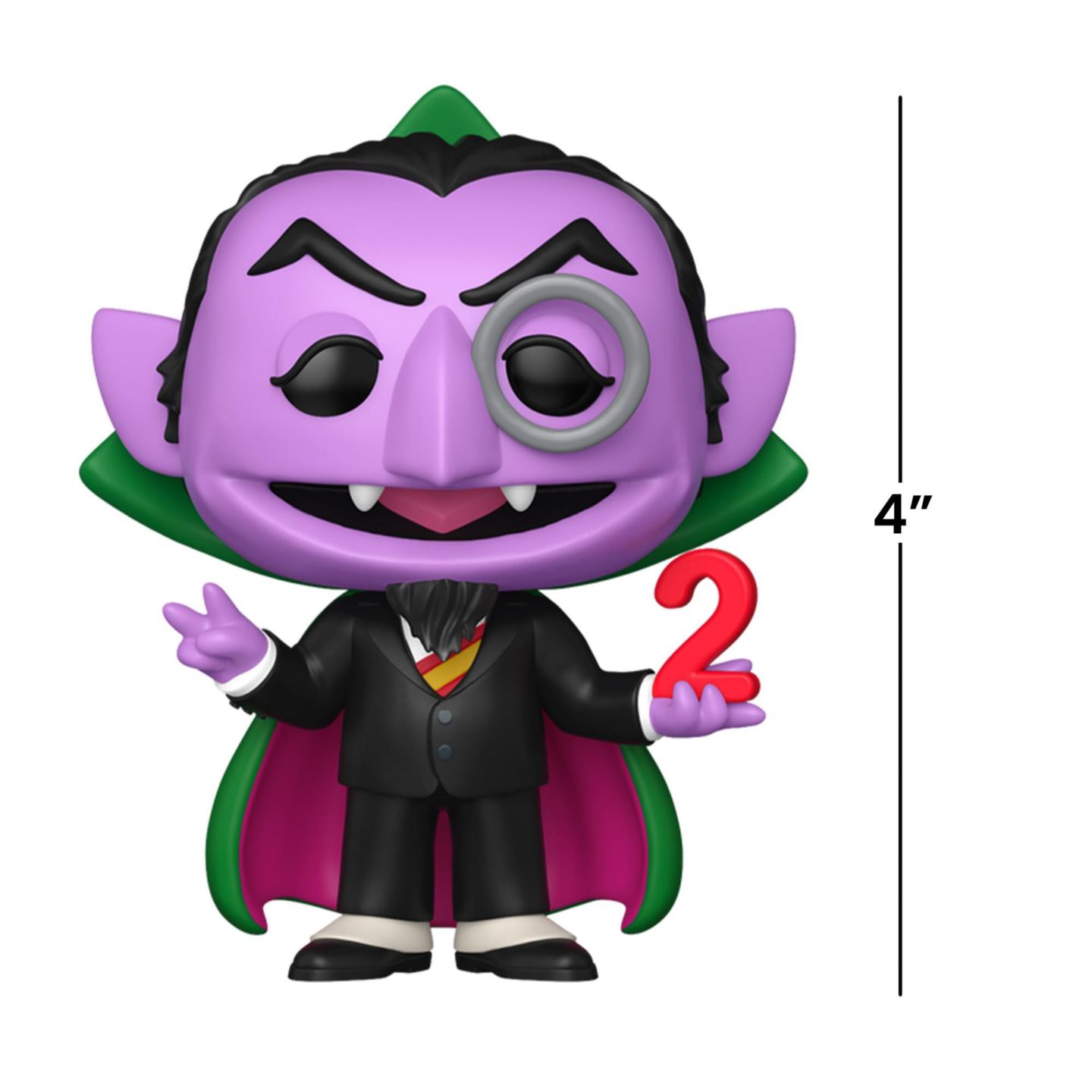 Детская фигурка Funko Pop! The Count Sesame Street 3.75" Vinyl Figure, Ages 3+ — фото 6