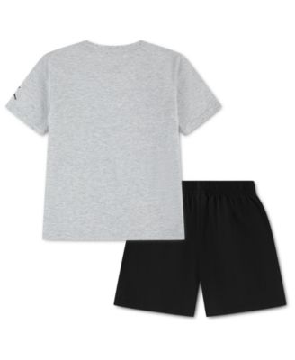 Boys' 4-7X Woven T-Shirt & Shorts, 2-Piece Set