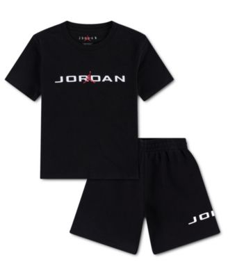 Boys' 4-7X Stretch T-Shirt & Shorts, 2-Piece Set