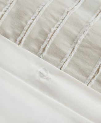 Essence Oversized Cotton Clipped Jacquard 8-Pc. Comforter Set, Queen