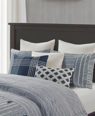 Essence Clipped Jacquard 10-Pc. Comforter Set, King