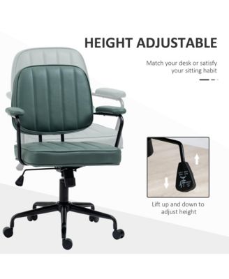 Home Office Chair with Adjustable Height Tilt Function