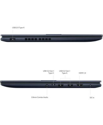 15.6" Touchscreen Laptop Intel Core i7 1355U 16GB RAM Integrated Graphics 1TB SSD Windows 11 Full HD IPS Display - Quiet Blue