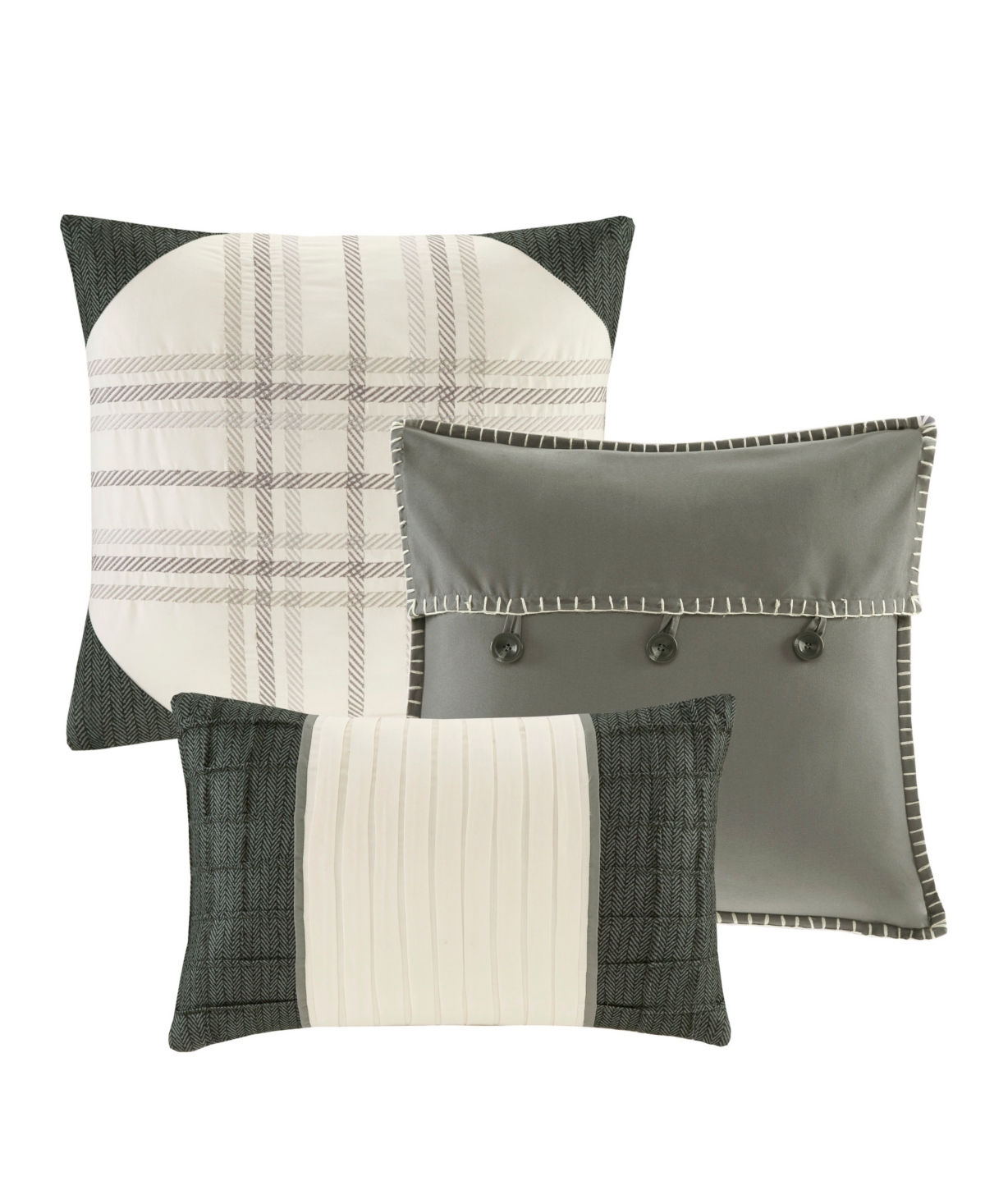 Madison Park Ridge Herringbone 7-Pc. Comforter Set