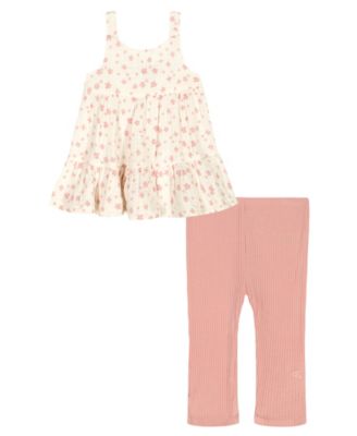 Baby Girls' Tunic Top & Capri Leggings, 2-Piece Set