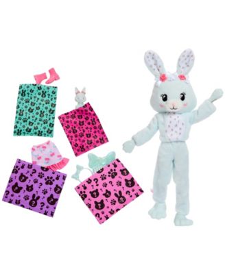 Cutie Reveal Cuddly Series Bunny Doll and Accessories