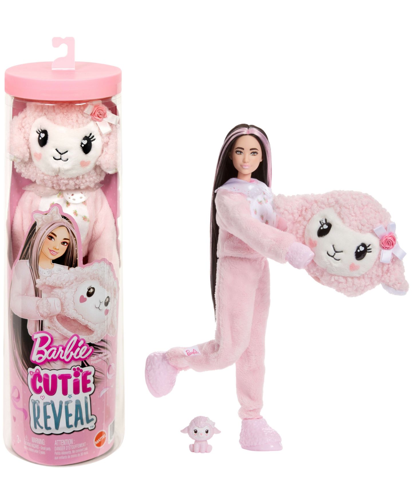 Детская кукла Barbie Cutie Reveal Cuddly Color-Change Fashion Doll, Ages 3+ — фото 1