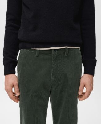 Men's Corduroy Slim-Fit Pants