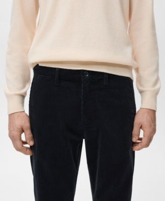 Men's Corduroy Slim-Fit Pants