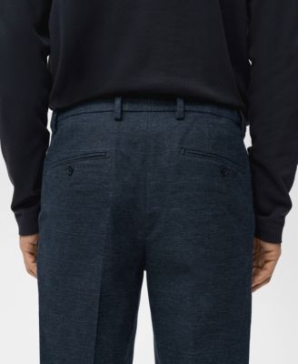 Men's Slim-Fit Flannel Pants