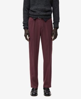 Men's Fluid Regular-Fit Trousers